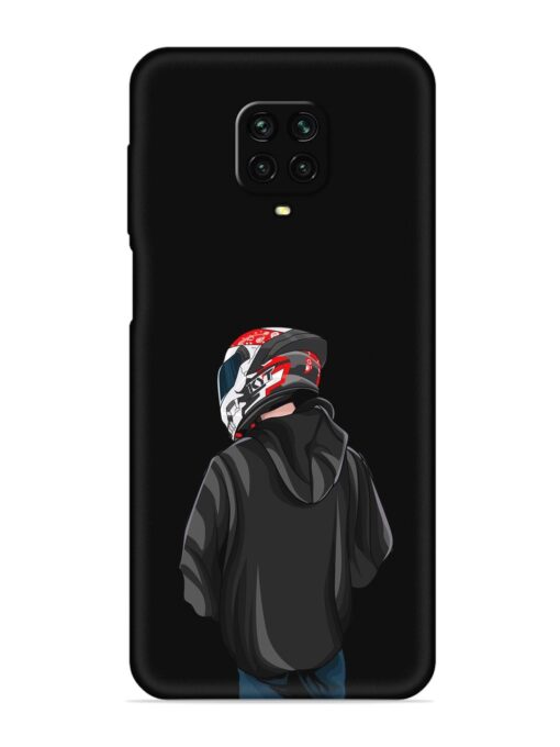 Motorcycle Rider Embossed Soft Silicone Case for Xiaomi Redmi Note 9 Pro Zapvi