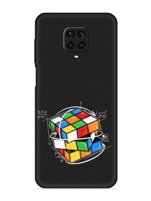 Cubik Vector Embossed Soft Silicone Case for Xiaomi Redmi Note 9 Pro