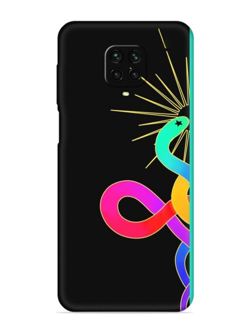 Art Geometric Abstraction Embossed Soft Silicone Case for Xiaomi Redmi Note 9 Pro Zapvi