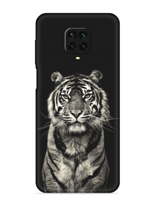 Tiger Art Embossed Soft Silicone Case for Xiaomi Redmi Note 9 Pro Zapvi