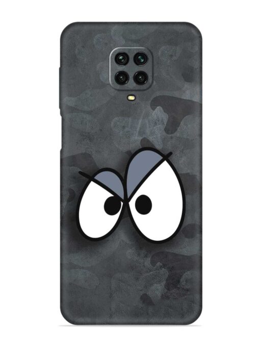 Big Eyes Night Mode Embossed Soft Silicone Case for Xiaomi Redmi Note 9 Pro Max Zapvi