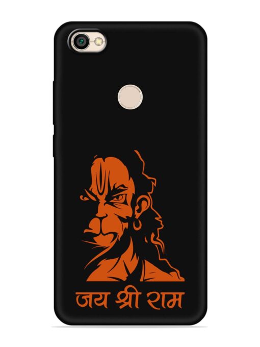 Angry Hanuman Embossed Soft Silicone Case for Xiaomi Redmi Y1 Zapvi