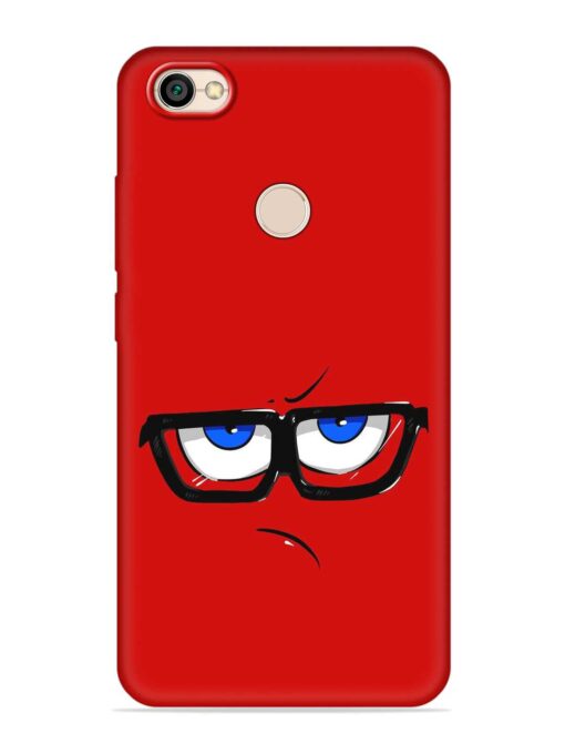 Rad Angry Face Embossed Soft Silicone Case for Xiaomi Redmi Y1 Zapvi