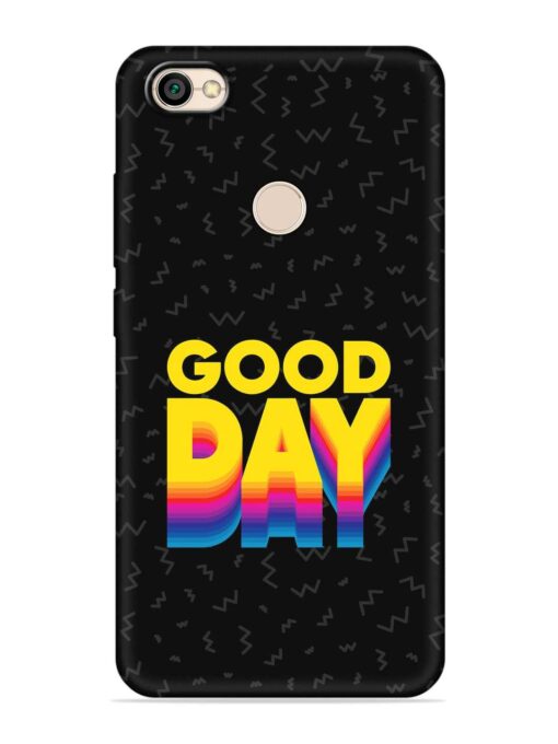 Good Day Embossed Soft Silicone Case for Xiaomi Redmi Y1 Zapvi