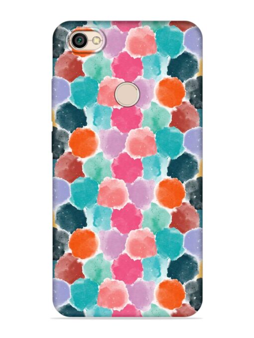 Colorful Seamless Pattern Embossed Soft Silicone Case for Xiaomi Redmi Y1 Zapvi