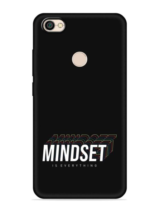 Mindset Everything Slogan Embossed Soft Silicone Case for Xiaomi Redmi Y1 Zapvi