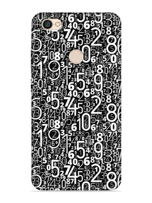 Many Numbers Different Embossed Soft Silicone Case for Xiaomi Redmi Y1 Zapvi