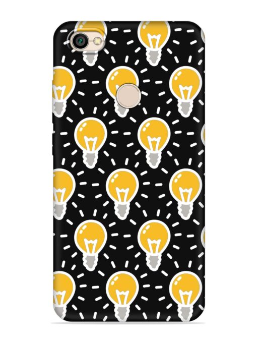 Light Bulb Seamless Embossed Soft Silicone Case for Xiaomi Redmi Y1 Zapvi