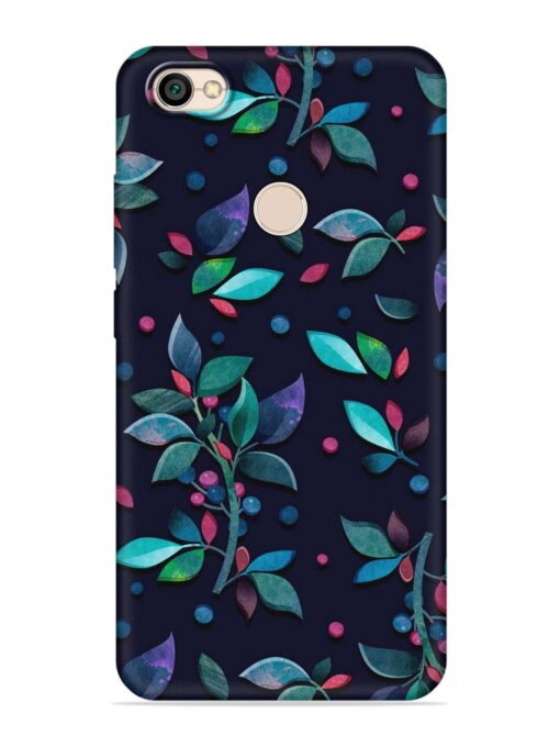 Decorative Watercolor Flower Embossed Soft Silicone Case for Xiaomi Redmi Y1 Zapvi