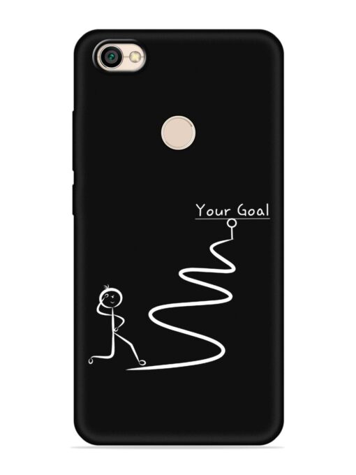 Your Goal Embossed Soft Silicone Case for Xiaomi Redmi Y1 Zapvi