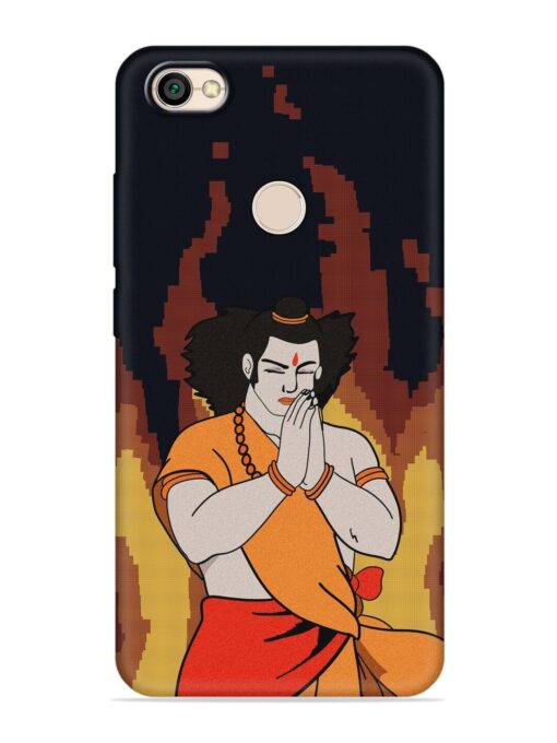 Shree Ram Vector Embossed Soft Silicone Case for Xiaomi Redmi Y1 Zapvi