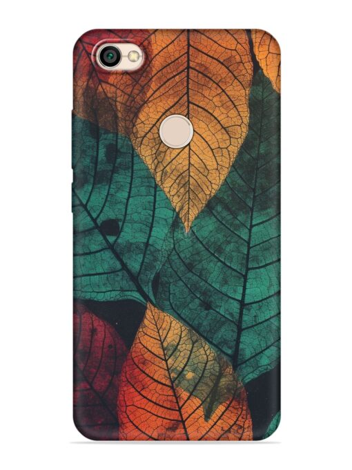 Leaves Artwork Embossed Soft Silicone Case for Xiaomi Redmi Y1 Zapvi