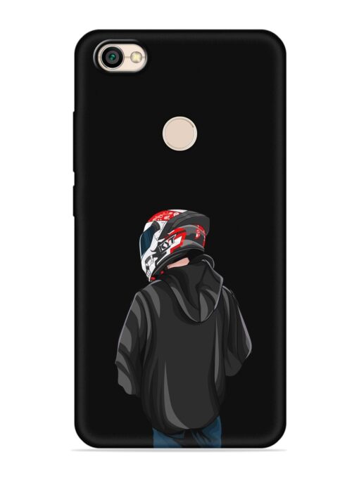 Motorcycle Rider Embossed Soft Silicone Case for Xiaomi Redmi Y1 Zapvi