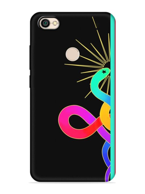 Art Geometric Abstraction Embossed Soft Silicone Case for Xiaomi Redmi Y1 Zapvi