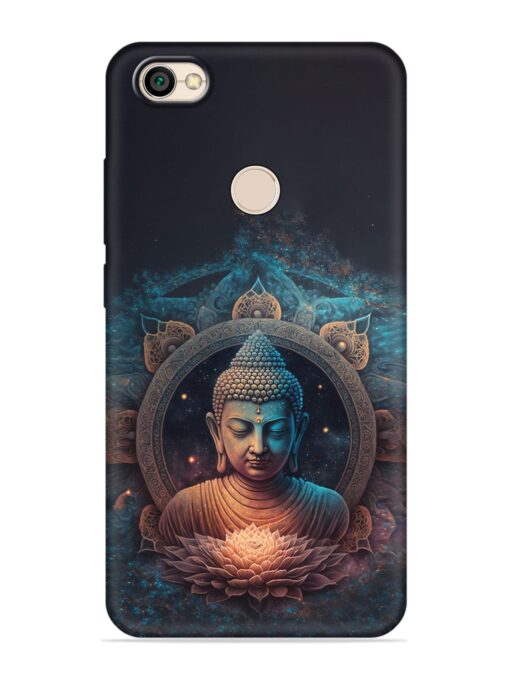 Gautam Buddha Embossed Soft Silicone Case for Xiaomi Redmi Y1 Zapvi