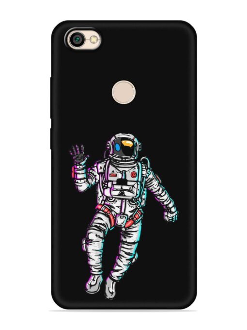 Spaceman Embossed Soft Silicone Case for Xiaomi Redmi Y1 Zapvi