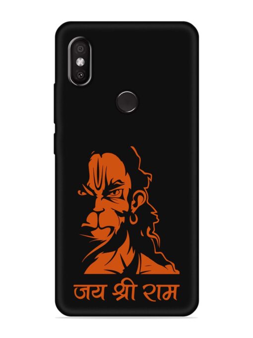 Angry Hanuman Embossed Soft Silicone Case for Xiaomi Redmi Y2 Zapvi