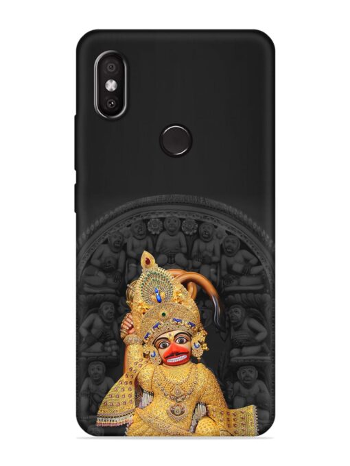 Indian Gold Hanuman Embossed Soft Silicone Case for Xiaomi Redmi Y2 Zapvi