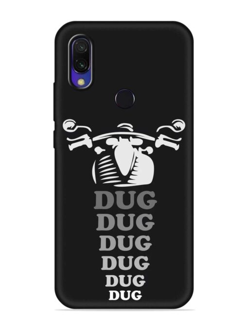 Dug Dug Dug Embossed Soft Silicone Case for Xiaomi Redmi Y3 Zapvi