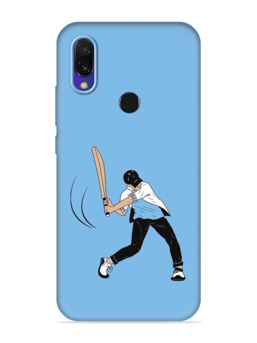 Cricket Gully Boy Embossed Soft Silicone Case for Xiaomi Redmi Y3 Zapvi