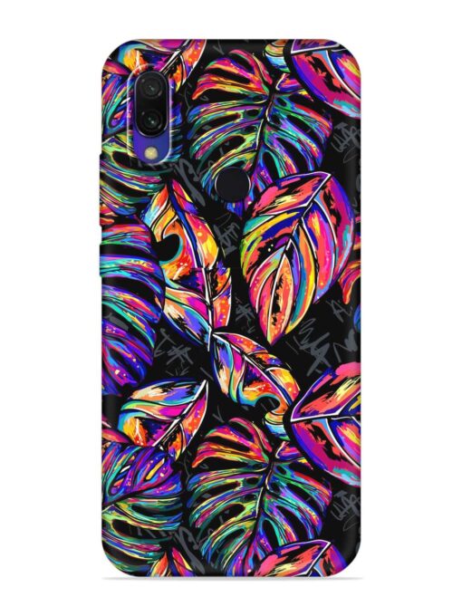 Tropical Seamless Vector Embossed Soft Silicone Case for Xiaomi Redmi Y3 Zapvi