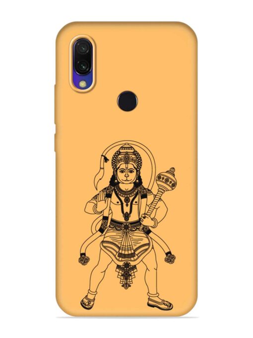 Indian God Hanuman Embossed Soft Silicone Case for Xiaomi Redmi Y3 Zapvi