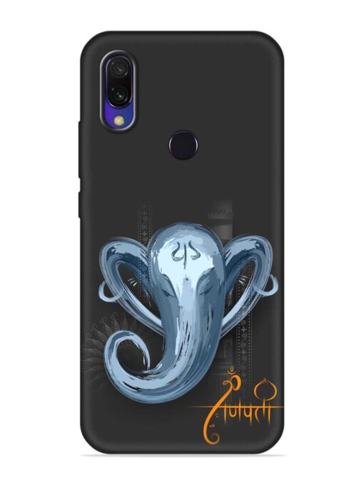 Illustration Lord Ganpati Embossed Soft Silicone Case for Xiaomi Redmi Y3