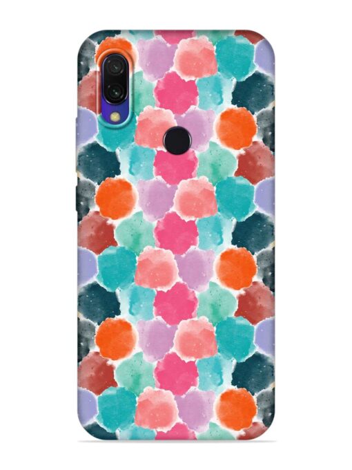 Colorful Seamless Pattern Embossed Soft Silicone Case for Xiaomi Redmi Y3 Zapvi