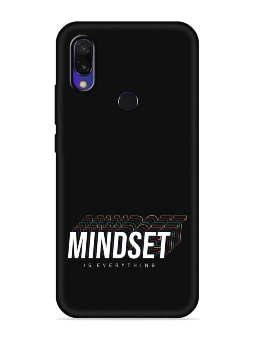 Mindset Everything Slogan Embossed Soft Silicone Case for Xiaomi Redmi Y3 Zapvi