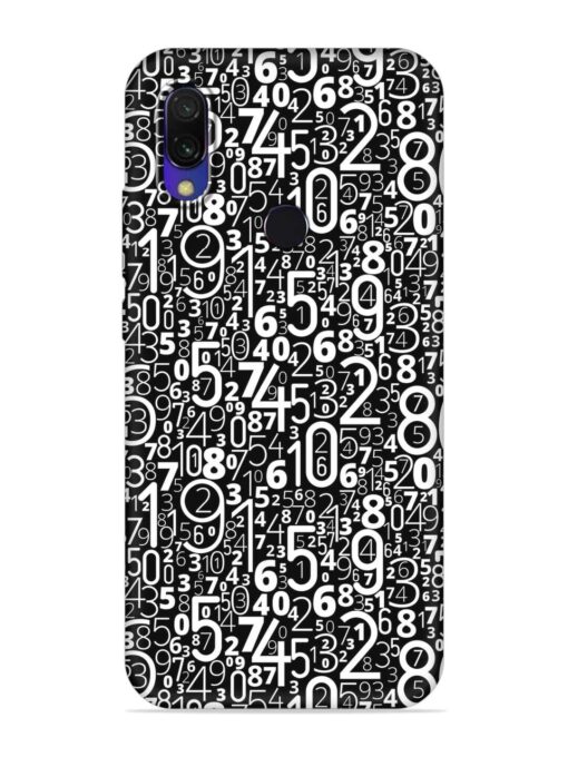 Many Numbers Different Embossed Soft Silicone Case for Xiaomi Redmi Y3