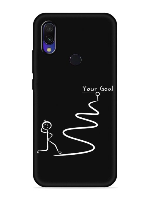 Your Goal Embossed Soft Silicone Case for Xiaomi Redmi Y3 Zapvi