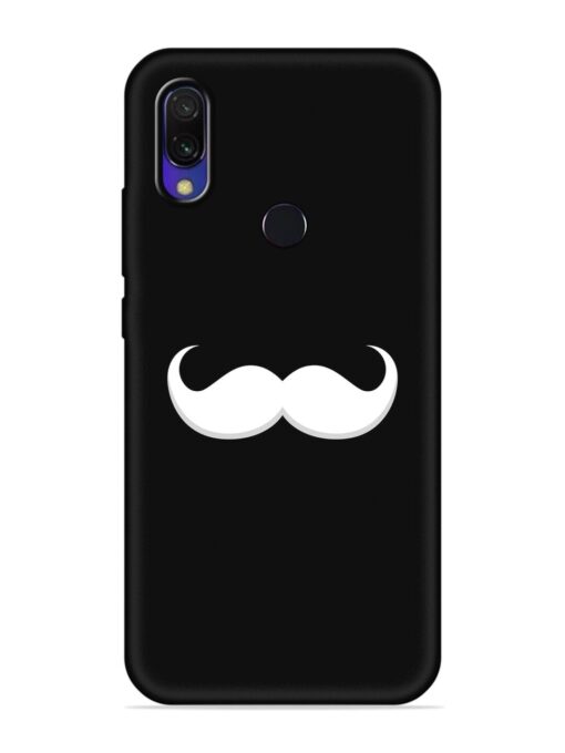 Mustache Vector Embossed Soft Silicone Case for Xiaomi Redmi Y3 Zapvi