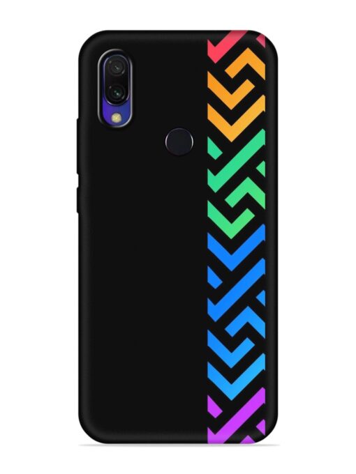 Colorshape Stripes Embossed Soft Silicone Case for Xiaomi Redmi Y3 Zapvi