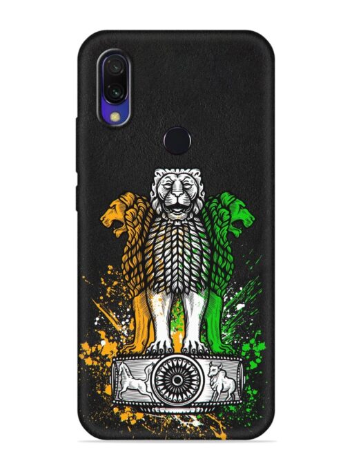 Pillars Of Ashoka Embossed Soft Silicone Case for Xiaomi Redmi Y3 Zapvi