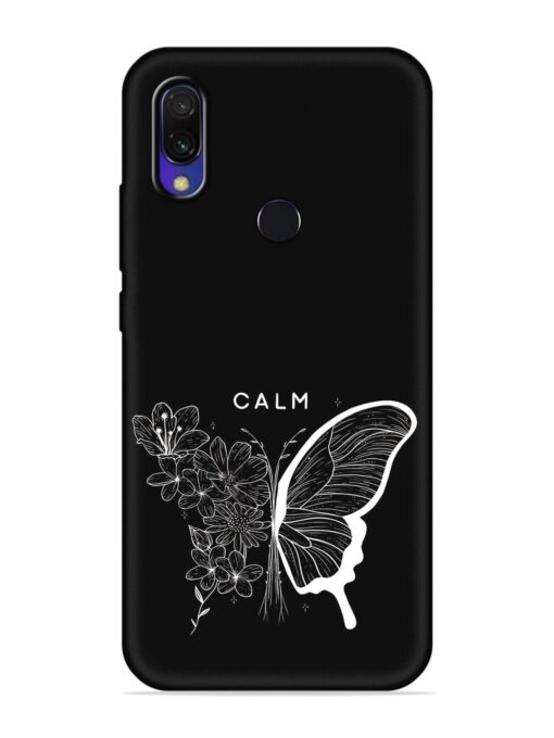 Calm Embossed Soft Silicone Case for Xiaomi Redmi Y3 Zapvi