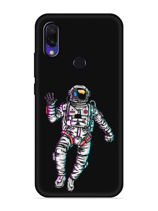 Spaceman Embossed Soft Silicone Case for Xiaomi Redmi Y3 Zapvi