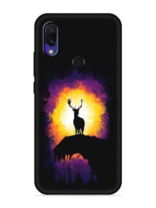 Elk Animal Art Embossed Soft Silicone Case for Xiaomi Redmi Y3 Zapvi