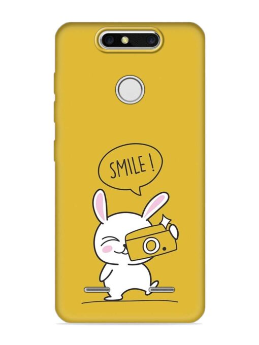 Hey Smile Please Embossed Soft Silicone Case for Zte Blade V8 Mini Zapvi