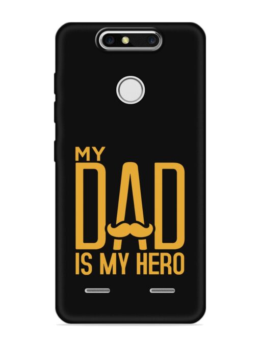 My Dad Is My Hero Embossed Soft Silicone Case for Zte Blade V8 Mini Zapvi