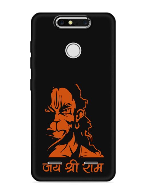 Angry Hanuman Embossed Soft Silicone Case for Zte Blade V8 Mini Zapvi