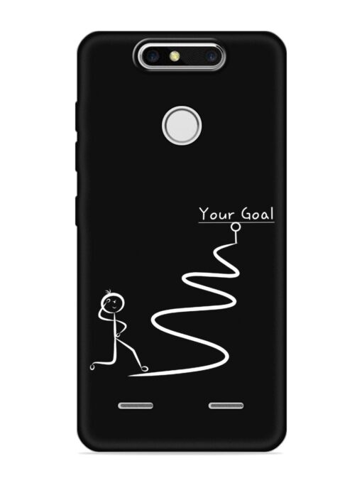 Your Goal Embossed Soft Silicone Case for Zte Blade V8 Mini Zapvi