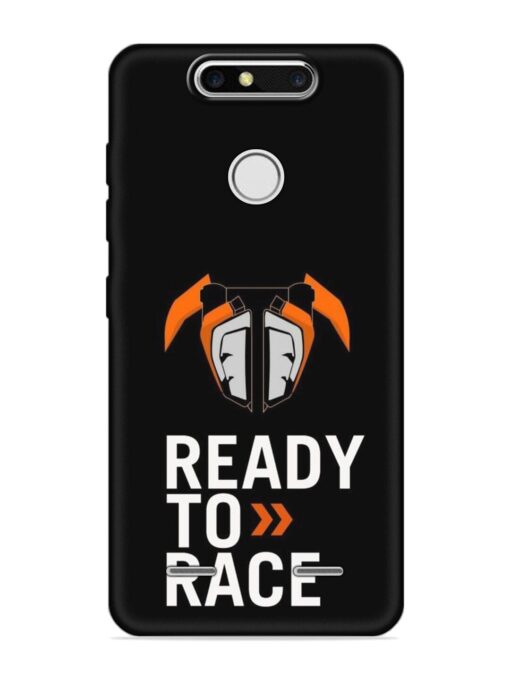 Ready To Race Embossed Soft Silicone Case for Zte Blade V8 Mini Zapvi