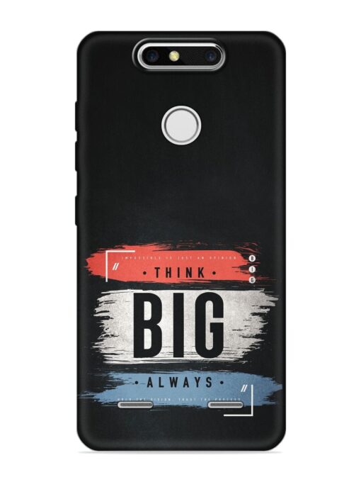 Think Big Always Embossed Soft Silicone Case for Zte Blade V8 Mini Zapvi