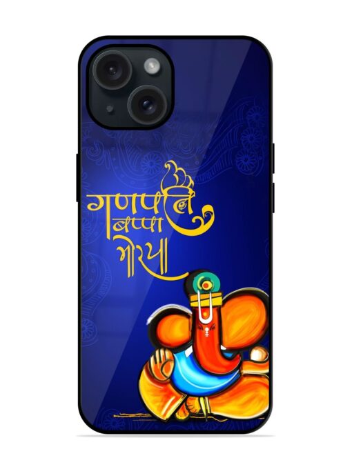 Ganpati Bapa Moriya Glossy Metal TPU Case Zapvi