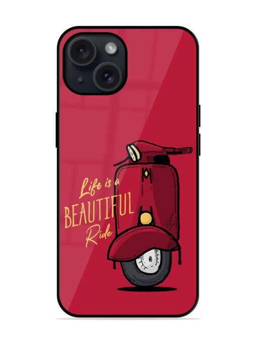 Life Is Beautiful Rides Glossy Metal TPU Case Zapvi