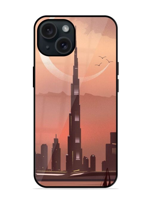 Landmark Burj Khalifa Glossy Metal TPU Case Zapvi