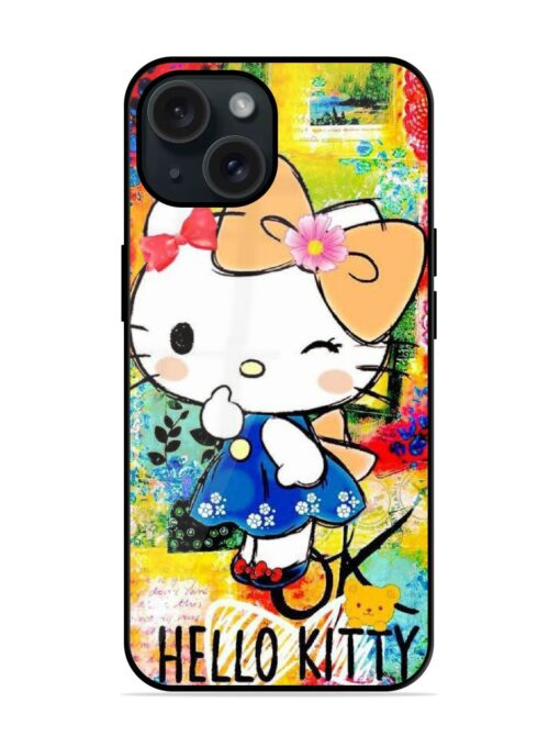 Hello Kitty Art Glossy Metal TPU Case Zapvi