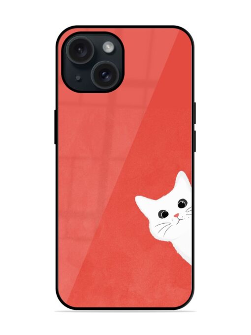 Lovely Cat Art Glossy Metal TPU Case Zapvi