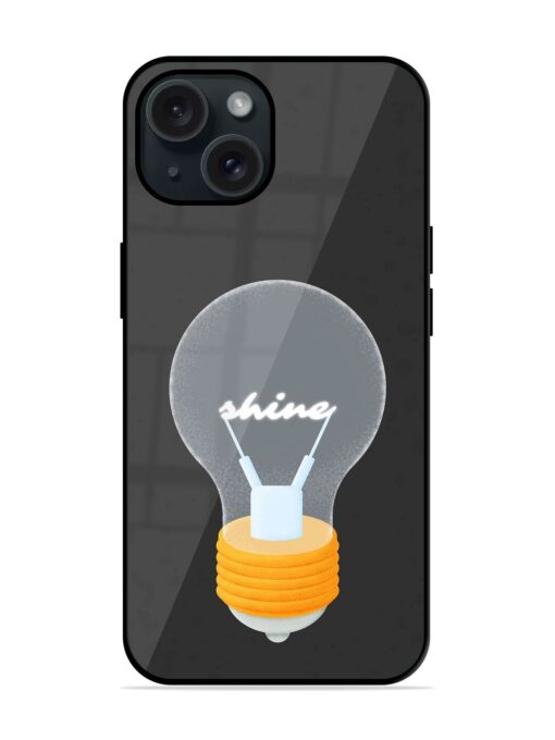 Bulb Background Glossy Metal TPU Case Zapvi