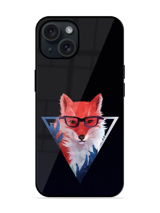 Fox Background Glossy Metal TPU Case Zapvi